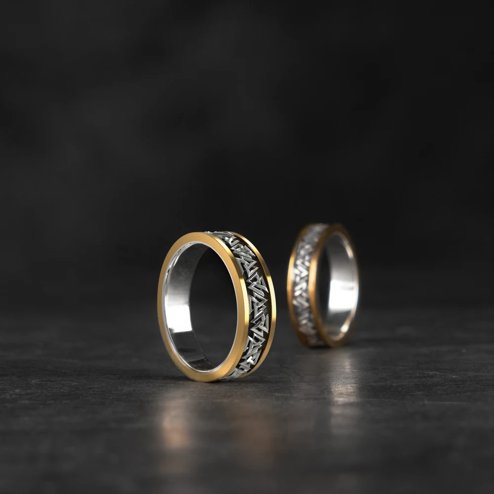 Gothic Rune Artisan Jewelry