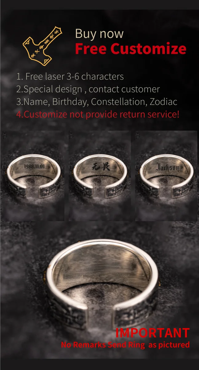 Eye of Horus - Egyptian Sacred Protection Ring - Slice 7