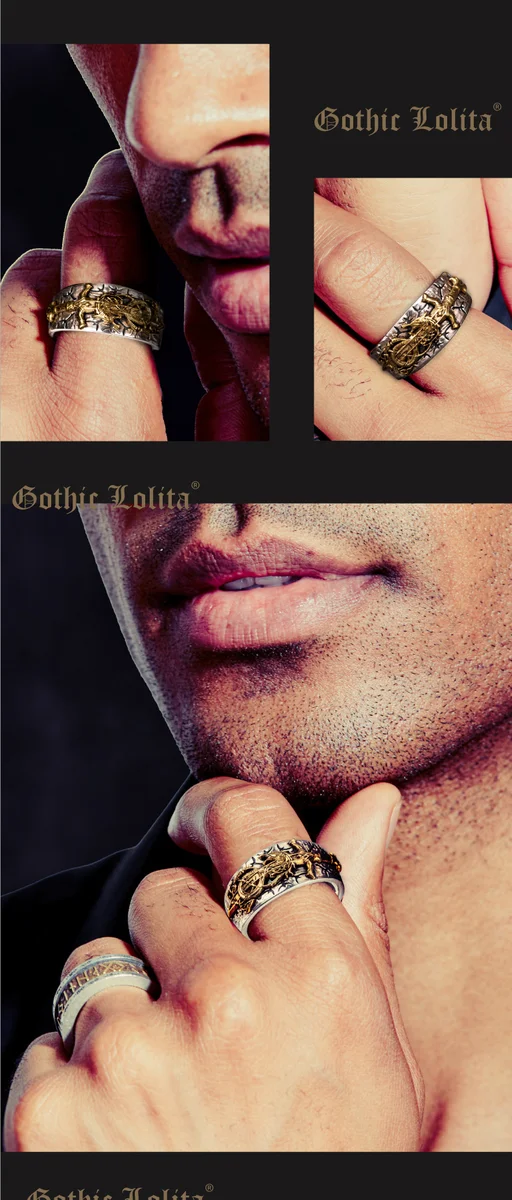 Eye of Horus - Egyptian Sacred Protection Ring - Slice 9