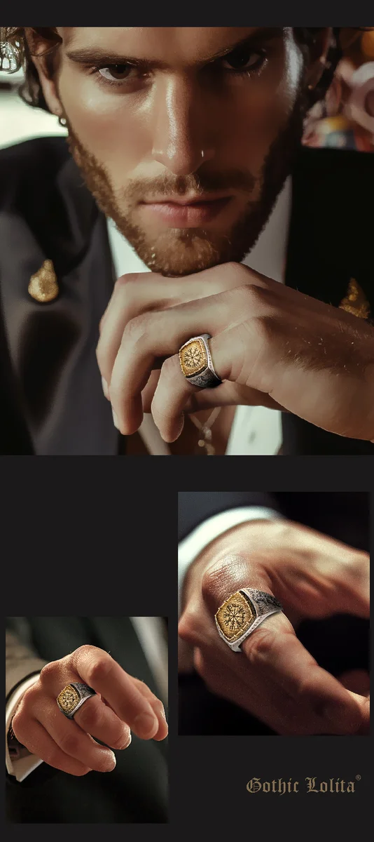 Odin's Ravens - Huginn & Muninn Wisdom Ring - Slice 2