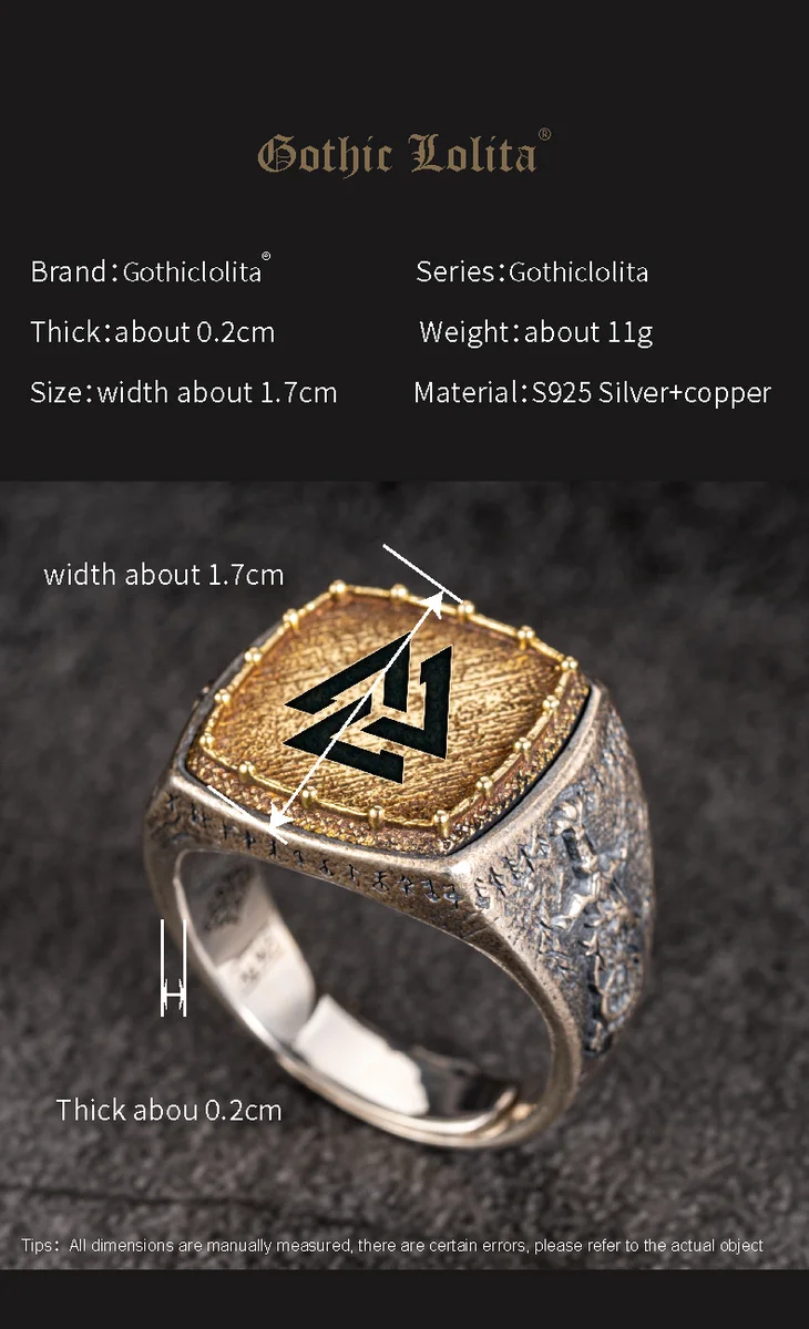 Odin's Ravens - Huginn & Muninn Wisdom Ring - Slice 4