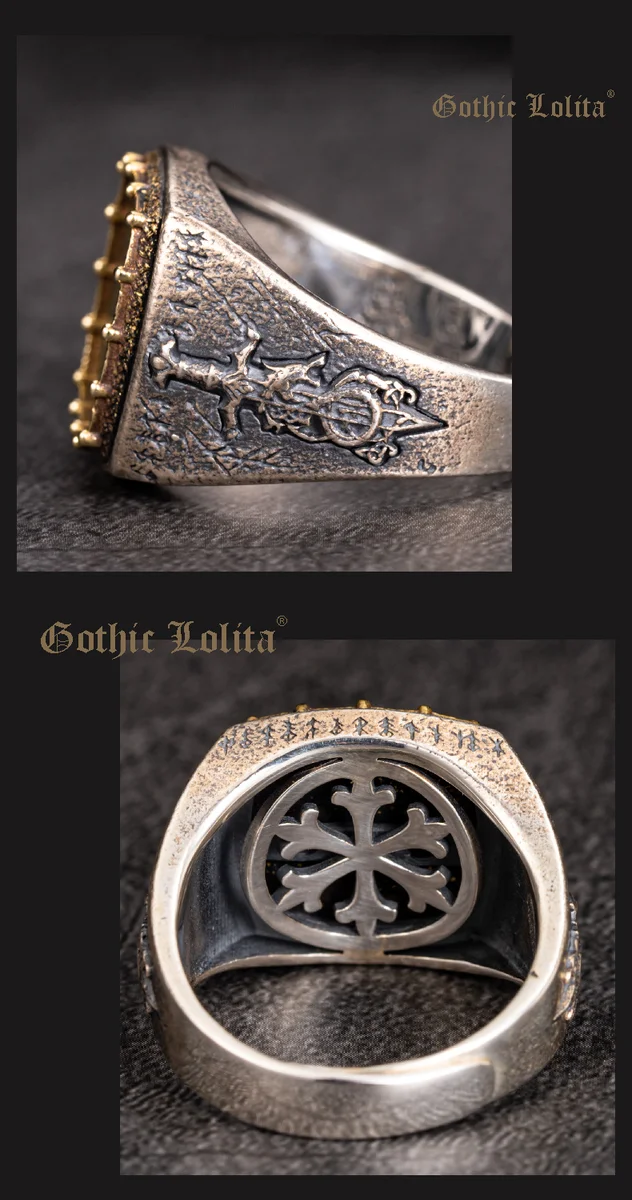 Odin's Ravens - Huginn & Muninn Wisdom Ring - Slice 6