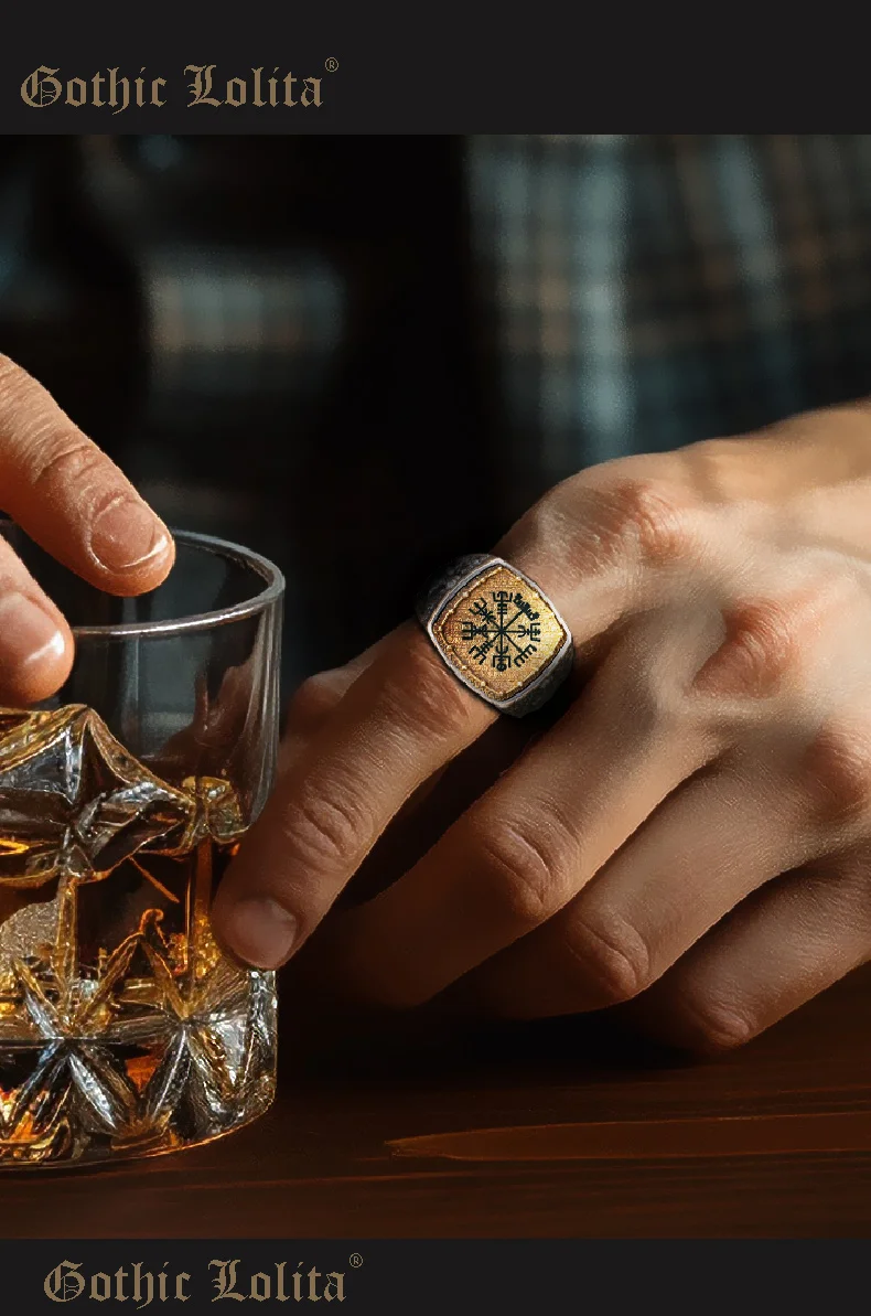 Odin's Ravens - Huginn & Muninn Wisdom Ring - Slice 9