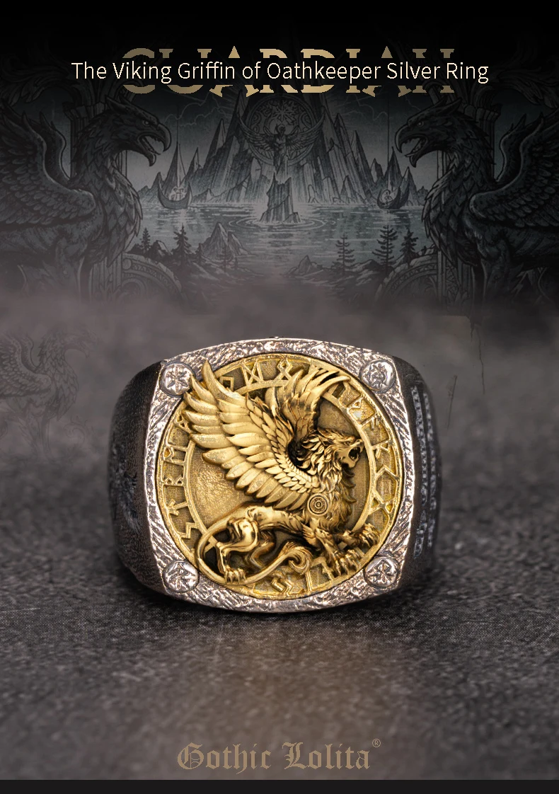 The Nether Relic - Oxidized 925 Silver Skull Ring - Slice 1