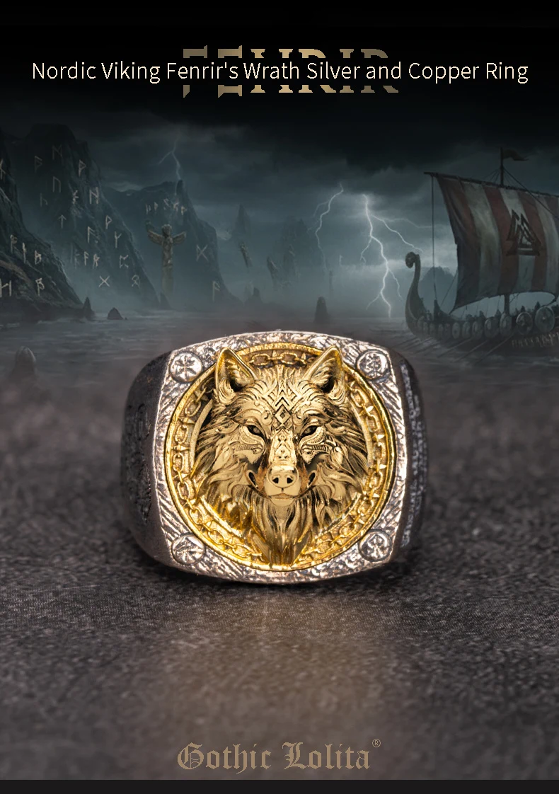 Abyssal Crown - Sculpted Baroque Cross Ring - Slice 1