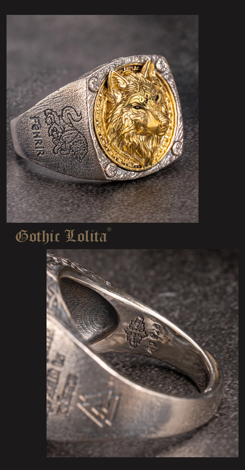 Abyssal Crown - Sculpted Baroque Cross Ring - Slice 4